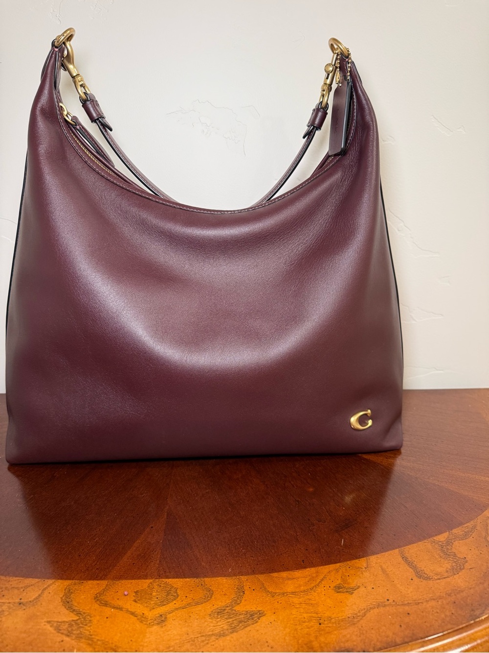 Coach Juliet 38 in Black Currant